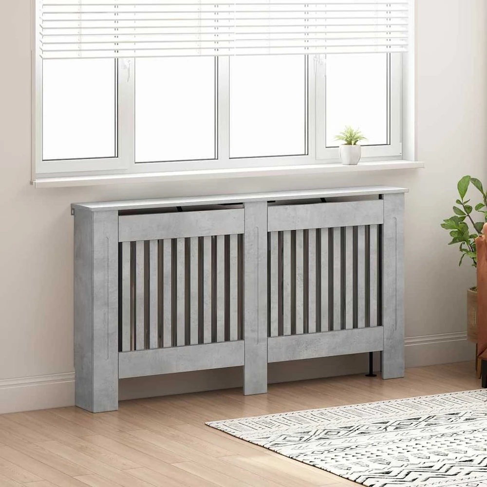 Radiatoriaus dangtis Betono pilka 152 x 19 x 81,5 cm