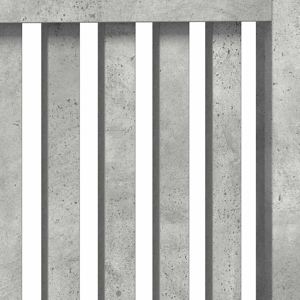 Radiatoriaus dangtis Betono pilka 172 x 19 x 81,5 cm