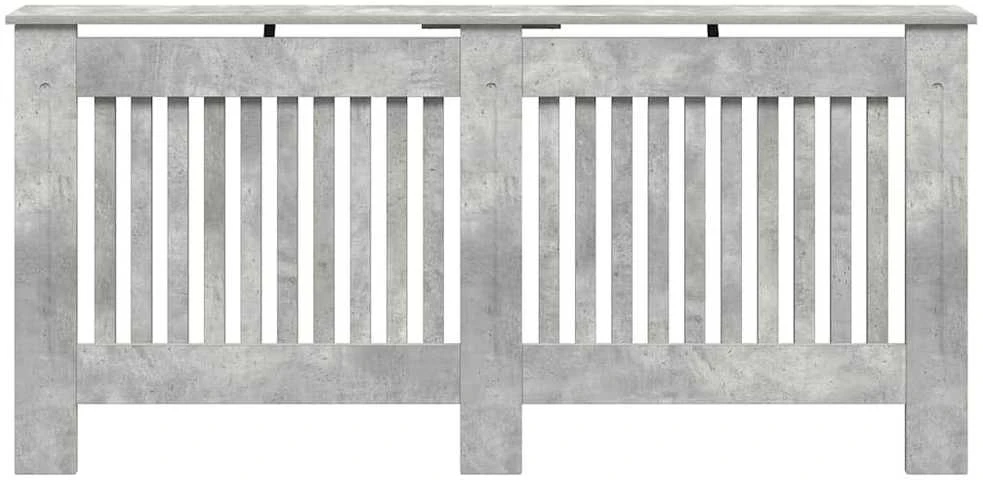 Radiatoriaus dangtis Betono pilka 172 x 19 x 81,5 cm