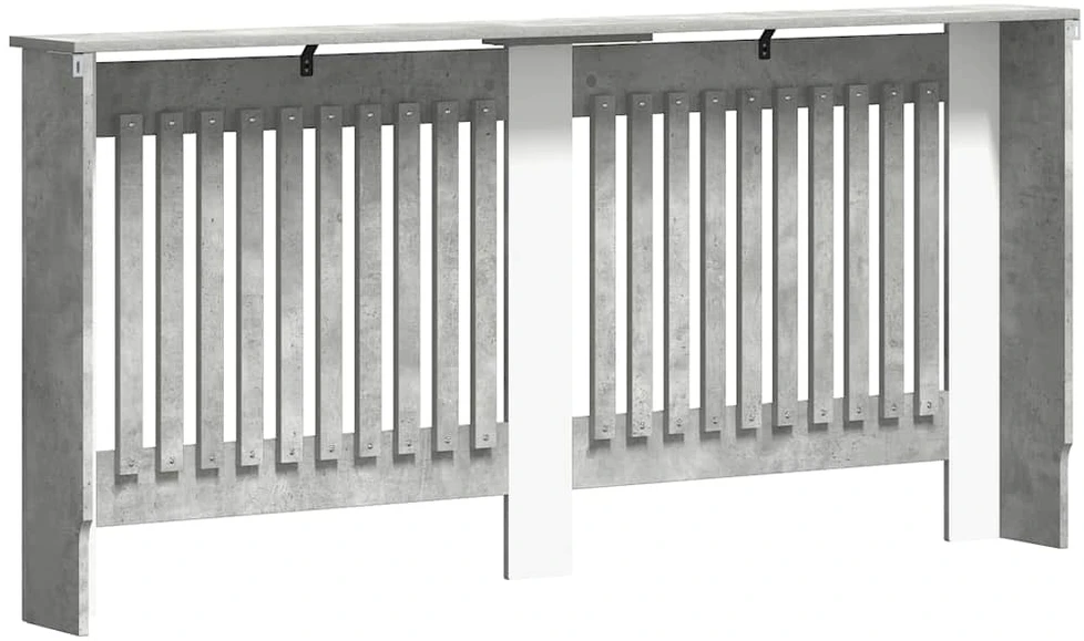 Radiatoriaus dangtis Betono pilka 172 x 19 x 81,5 cm