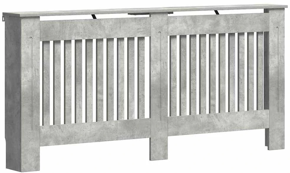 Radiatoriaus dangtis Betono pilka 172 x 19 x 81,5 cm