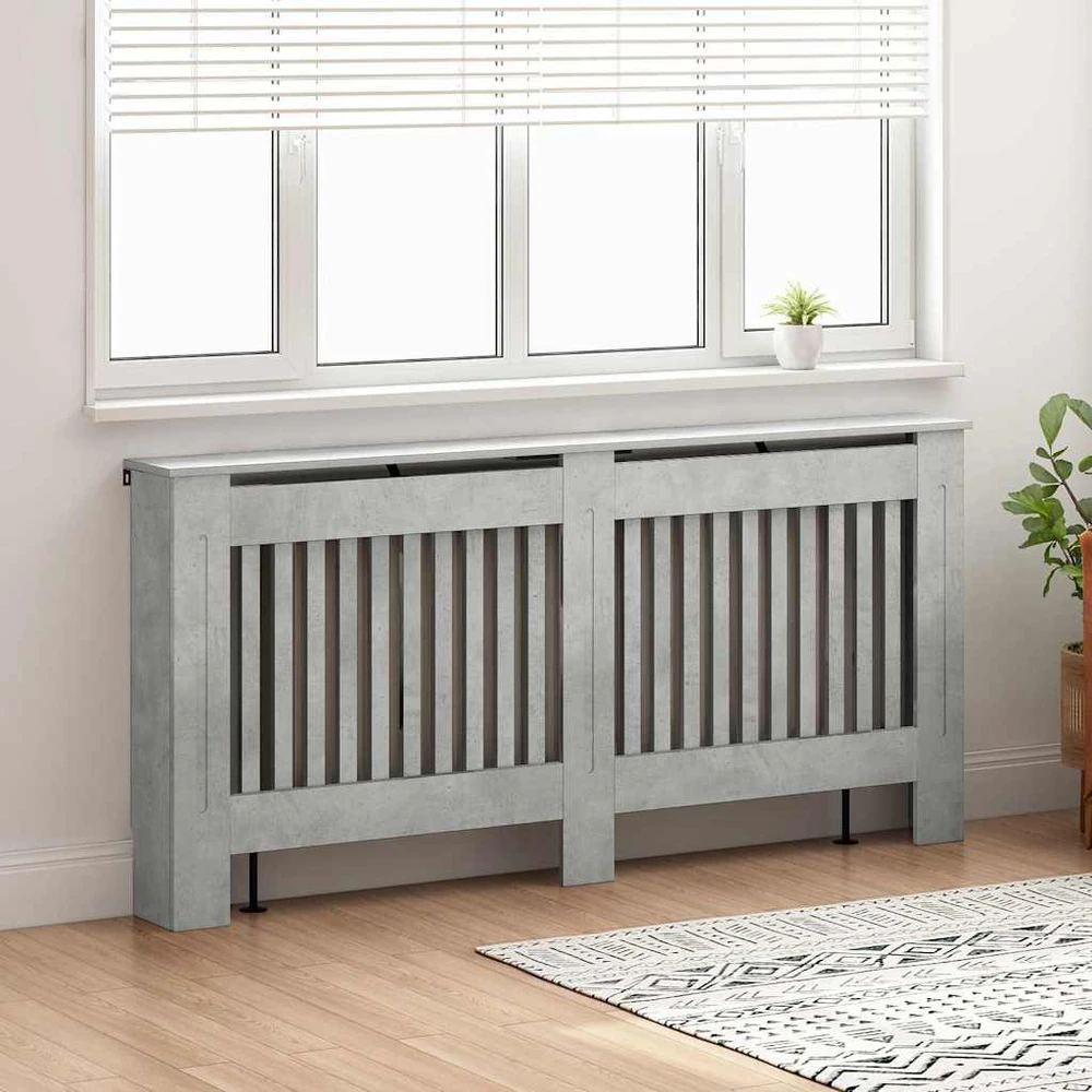 Radiatoriaus dangtis Betono pilka 172 x 19 x 81,5 cm