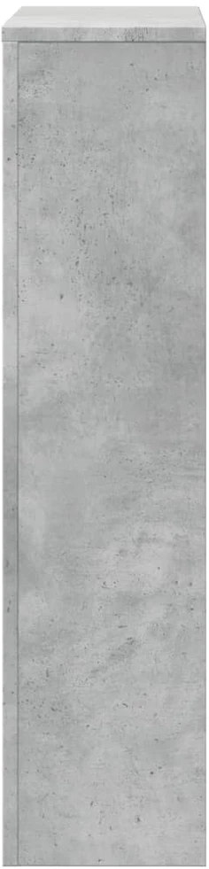 Radiatoriaus uždangalas, betono, 78x20x82cm, apdirbta mediena