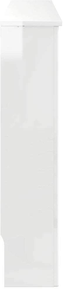 Radiatoriaus dangtis Itin blizgi balta 112 x 19 x 81,5 cm