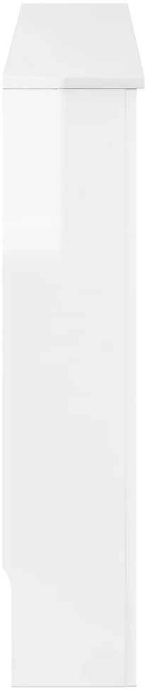 Radiatoriaus dangtis Itin blizgi balta 172 x 19 x 81,5 cm
