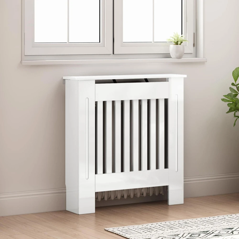 Radiatoriaus dangtis Itin blizgi balta 78 x 19 x 81,5 cm