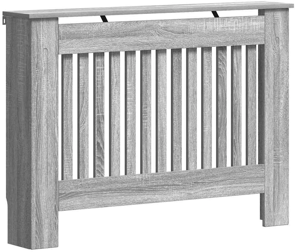 Radiatoriaus dangtis Pilka Sonoma 112 x 19 x 81,5 cm