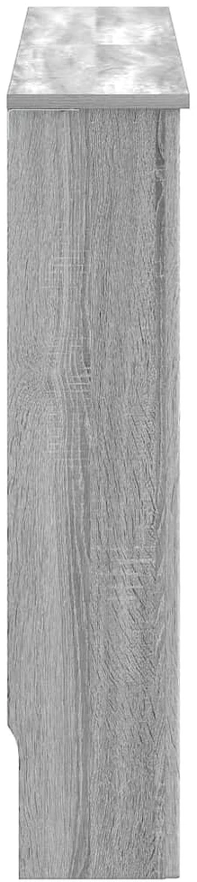 Radiatoriaus dangtis Pilka Sonoma 152 x 19 x 81,5 cm