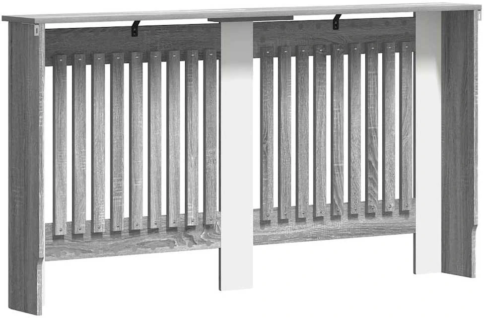 Radiatoriaus dangtis Pilka Sonoma 152 x 19 x 81,5 cm