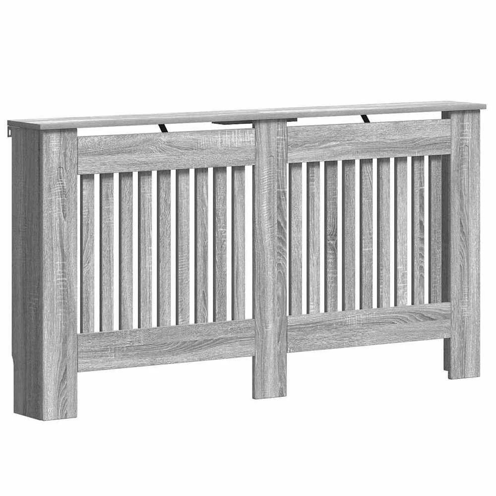 Radiatoriaus dangtis Pilka Sonoma 152 x 19 x 81,5 cm