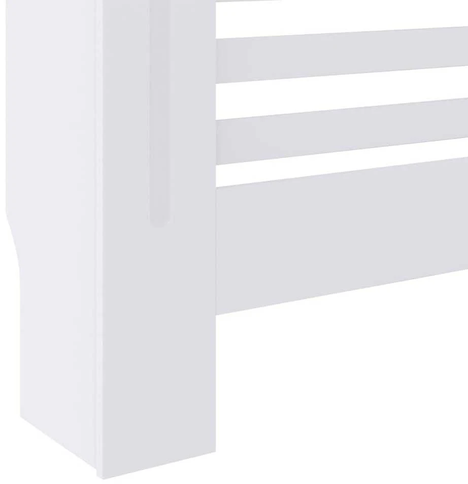 Radiatoriaus uždangalas, baltos spalvos, 78cm, MDF