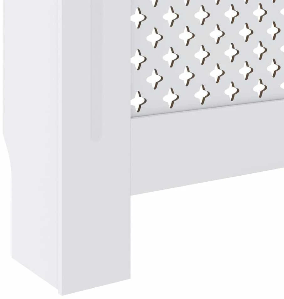 Radiatoriaus uždangalas, baltos spalvos, 78cm, MDF