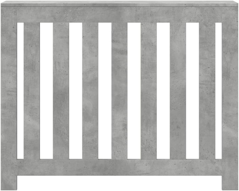 Radiatoriaus uždangalas, betono, 104x20x82cm, apdirbta mediena