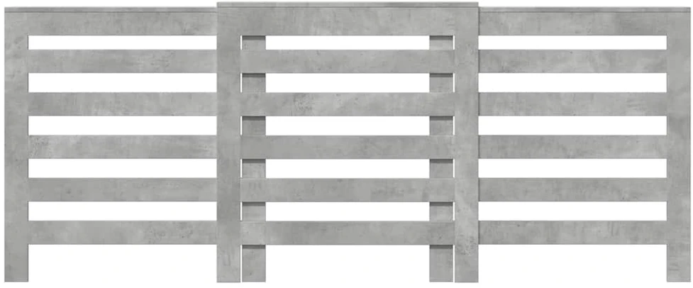 Radiatoriaus dangtis Betono pilka 205 x 21,5 x 83,5 cm