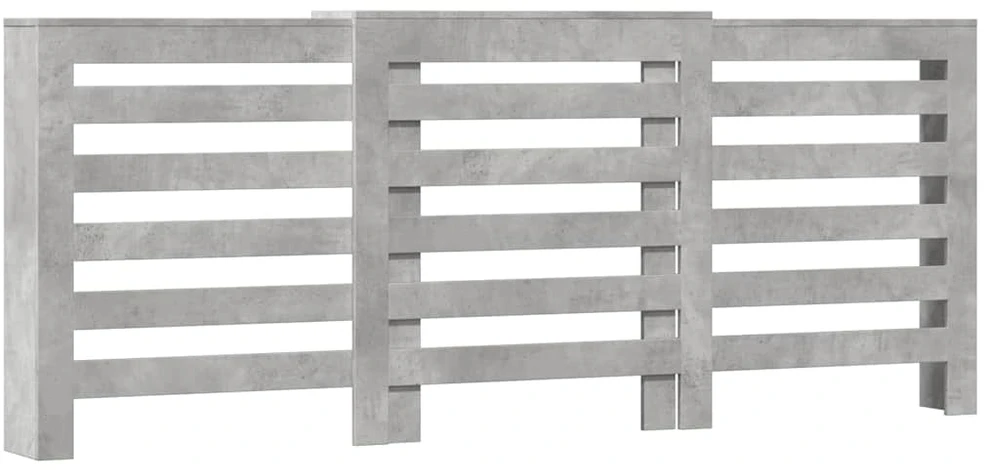 Radiatoriaus dangtis Betono pilka 205 x 21,5 x 83,5 cm