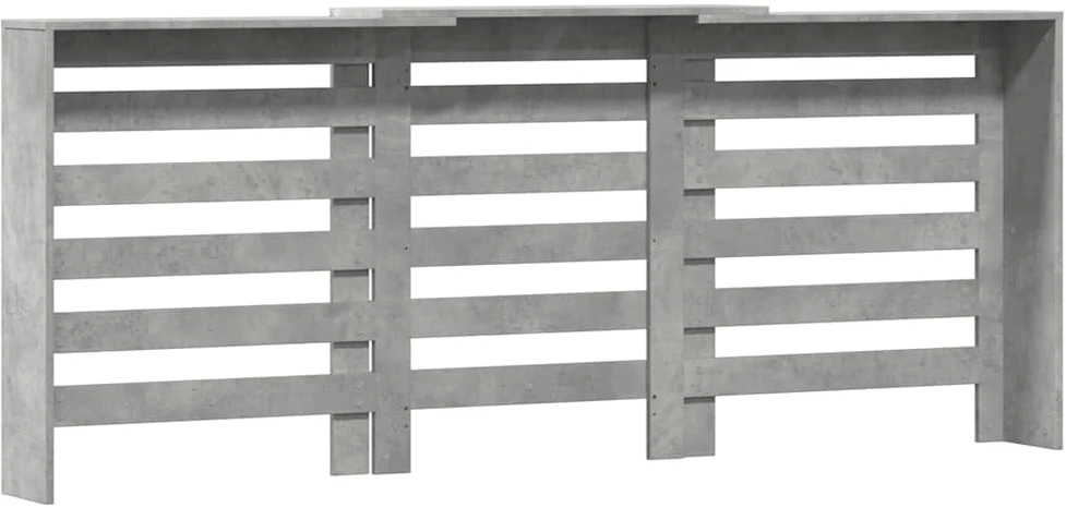 Radiatoriaus dangtis Betono pilka 205 x 21,5 x 83,5 cm