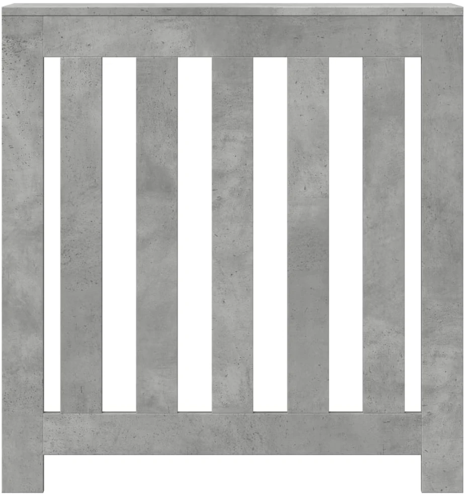 Radiatoriaus uždangalas, betono, 78x20x82cm, apdirbta mediena
