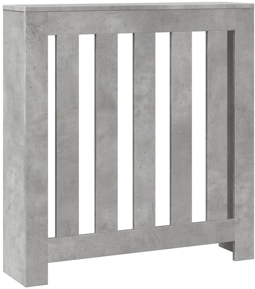 Radiatoriaus uždangalas, betono, 78x20x82cm, apdirbta mediena