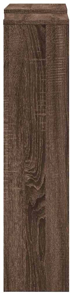 Radiatoriaus uždangalas, rudas, 205x21,5x83,5cm, mediena