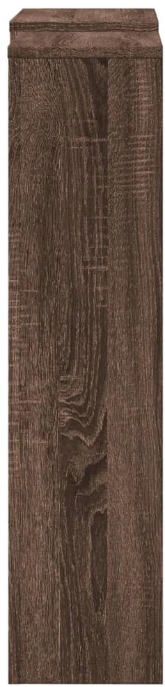 Radiatoriaus uždangalas, rudas, 205x21,5x83,5cm, mediena