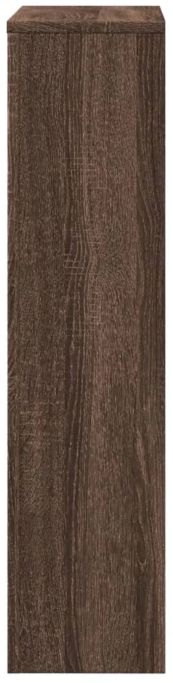 Radiatoriaus uždangalas, rudas, 78x20x82cm, apdirbta mediena