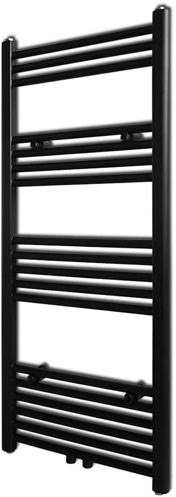Radiatorius/rankšluosčių džiovykla voniai, juodas, 500x1160mm