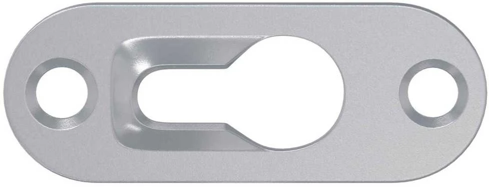 Raktelio pakabukas 2 vnt. Sidabro 45 x 16 x 3.5 mm Geležis