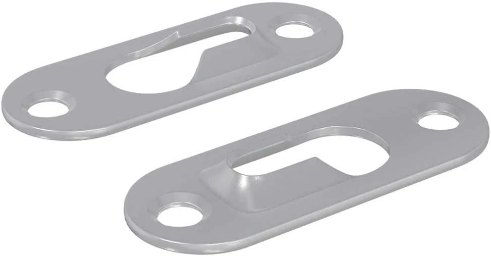 Raktelio pakabukas 2 vnt. Sidabro 45 x 16 x 3.5 mm Geležis