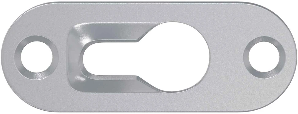Raktelio pakabukas 3673 vnt. Sidabro 45 x 16 x 3.5 mm Geležis