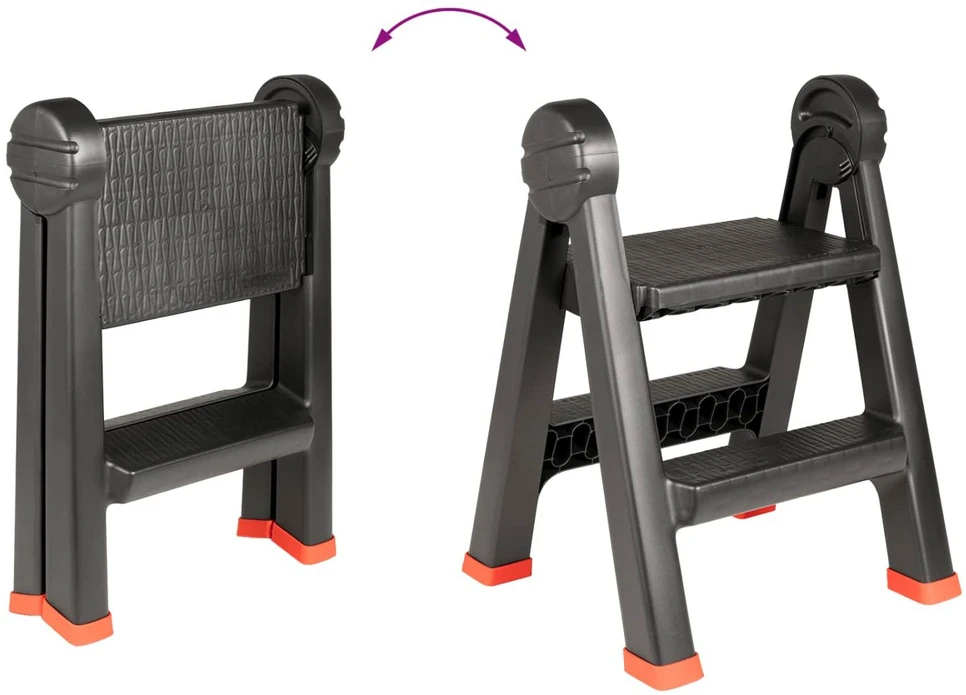 Rama Juoda ir raudona 46 x 30 x 63 cm PP ir elastomeras