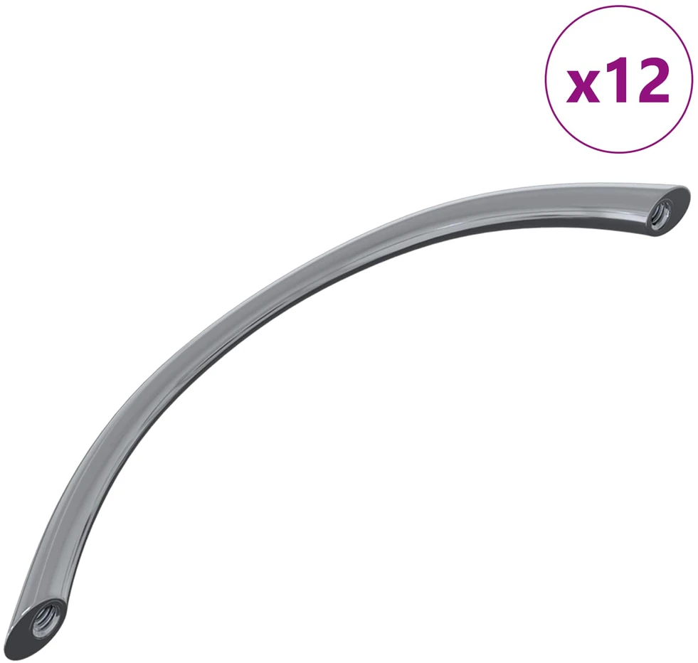Rankena 12 vnt. Sidabro 107 x 3.6 x 23 mm Nerūdijantis Plienas