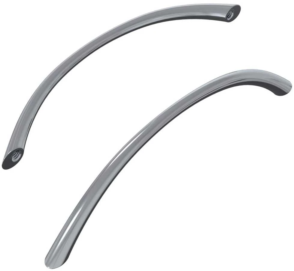 Rankena 2 vnt. Sidabro 107 x 3.6 x 23 mm Nerūdijantis Plienas
