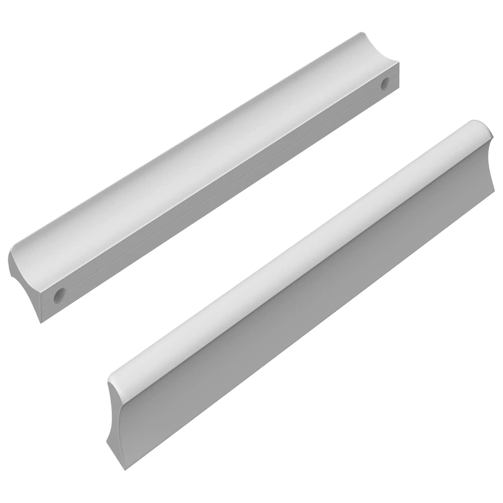 Rankena 2 vnt. Sidabro 105.7 x 7.4 x 15.5 mm Aliuminis