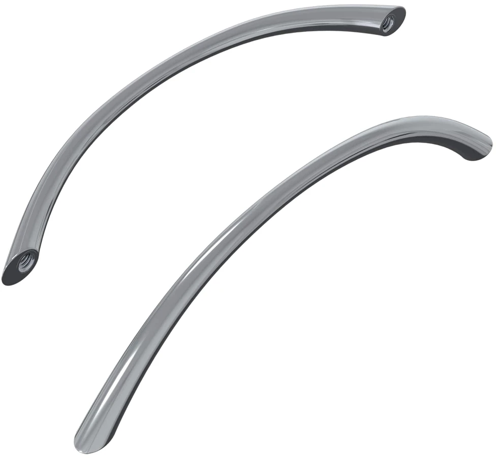 Rankena 2 vnt. Sidabro 107 x 3.6 x 23 mm Nerūdijantis Plienas