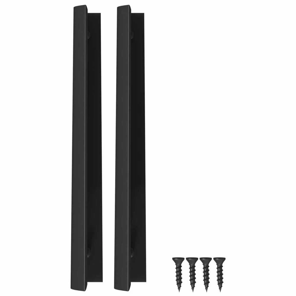 Rankena 725 vnt. Juoda 120 x 39.6 x 17 mm Aliuminis