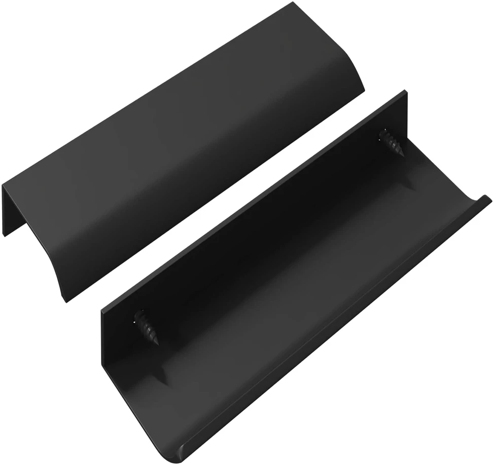 Rankena 725 vnt. Juoda 120 x 39.6 x 17 mm Aliuminis