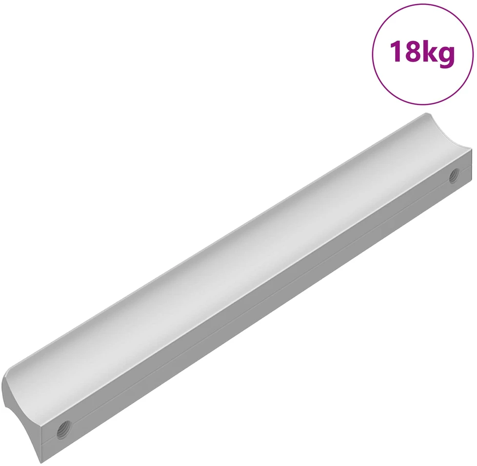 Rankena 828 vnt. Sidabro 105.7 x 7.4 x 15.5 mm Aliuminis
