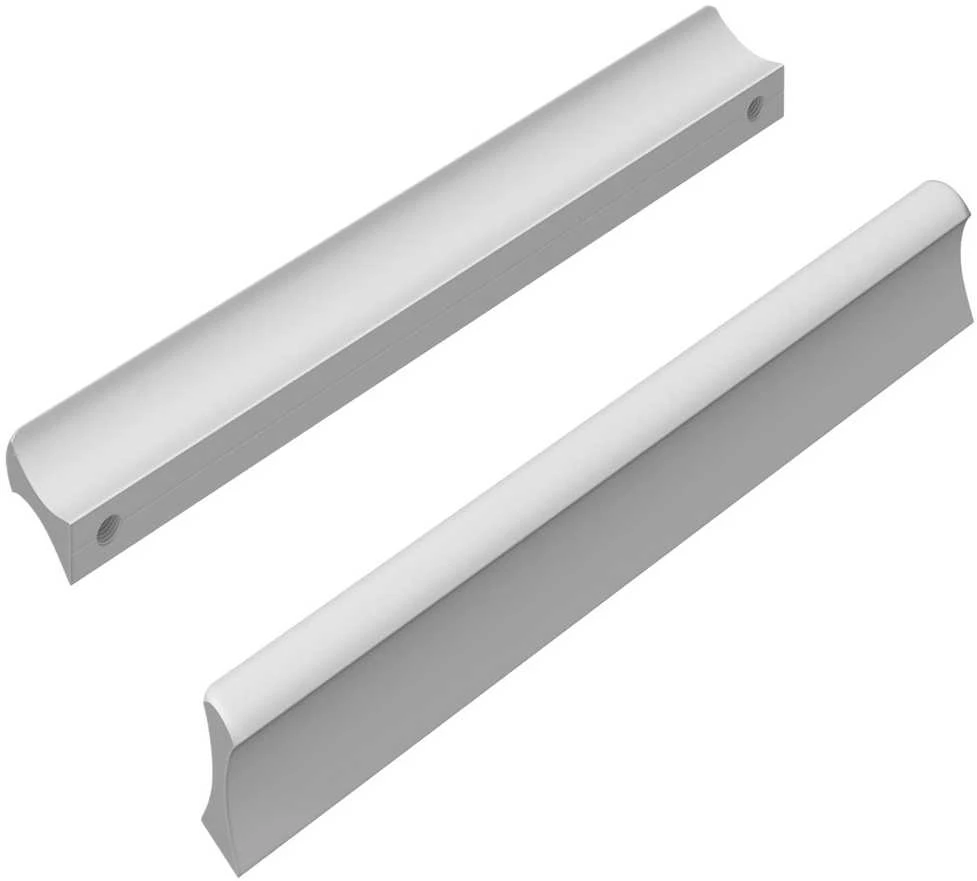 Rankena 2 vnt. Sidabro 105.7 x 7.4 x 15.5 mm Aliuminis
