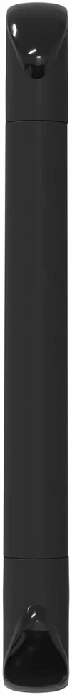 Rankena Paprastas 2 vnt. Juoda 380 x 34 x 85 mm Aliuminis ir PP