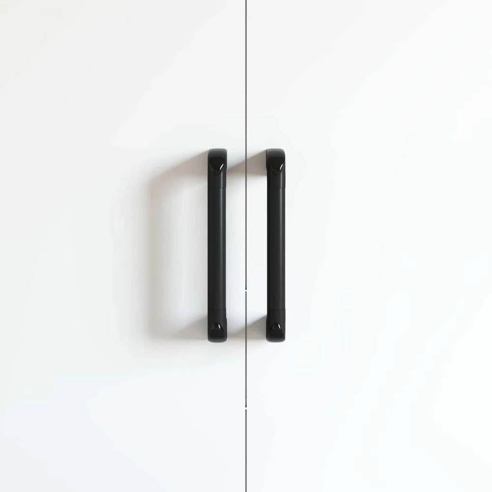 Rankena 69 vnt. Juoda 380 x 34 x 85 mm Aliuminis ir PP