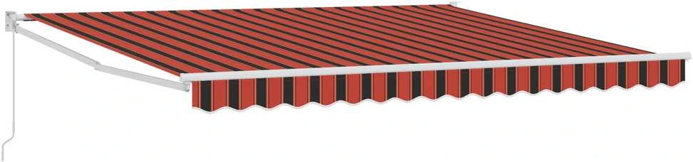 Ištraukiama markizė Raudona ir Juoda 350 x 250 x 165 cm