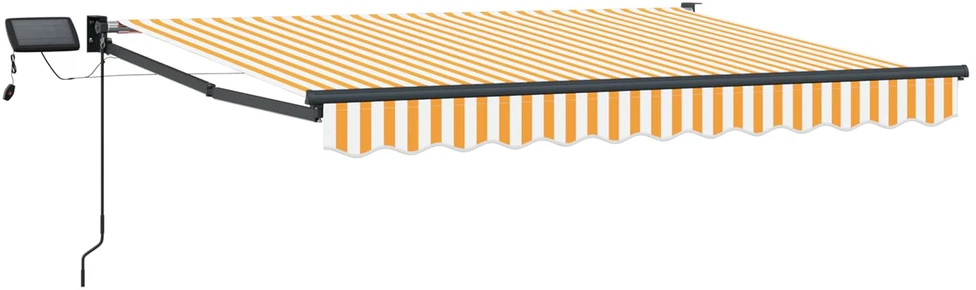 Rankinė ištraukiama markizė su LED 3 x 2 m