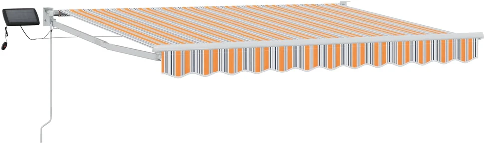 Rankinė ištraukiama markizė su LED 3 x 2,5 m