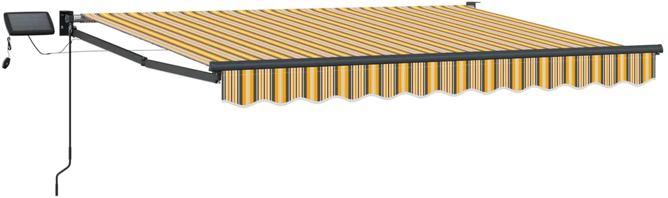 Rankinė ištraukiama markizė su LED 3 x 2,5 m