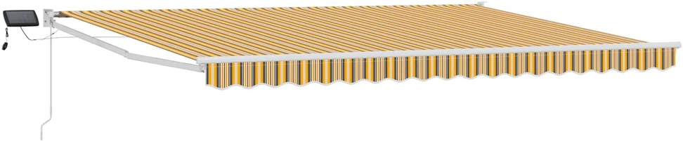 Rankinė ištraukiama markizė su LED 4,5 × 3 m