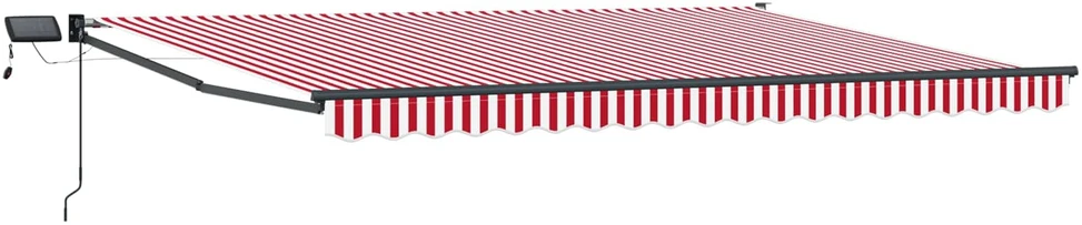 Rankinė ištraukiama markizė su LED 5 x 3 m