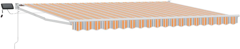 Rankinė ištraukiama markizė su LED 5 x 3 m