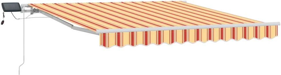 Ištraukiama markizė Geltona ir Oranžinė 350 x 250 cm
