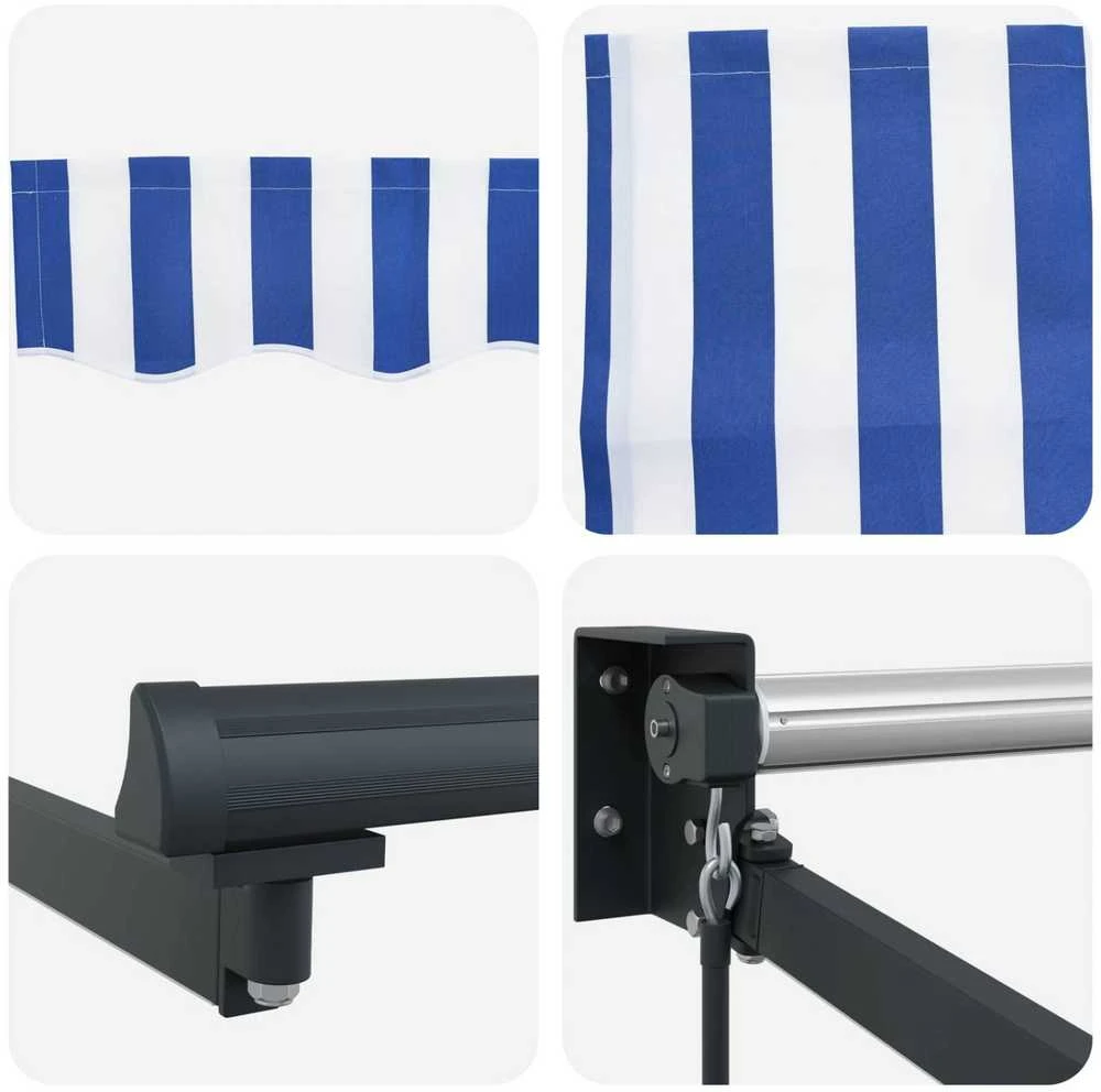 Rankinė ištraukiama markizė su LED 2,5 x 2 m