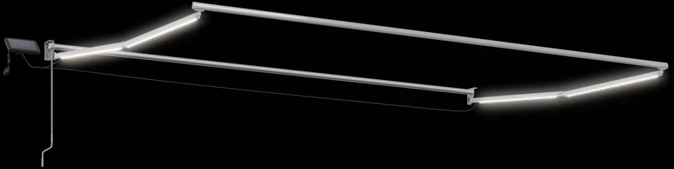 Rankinė ištraukiama markizė su LED 5 x 3 m